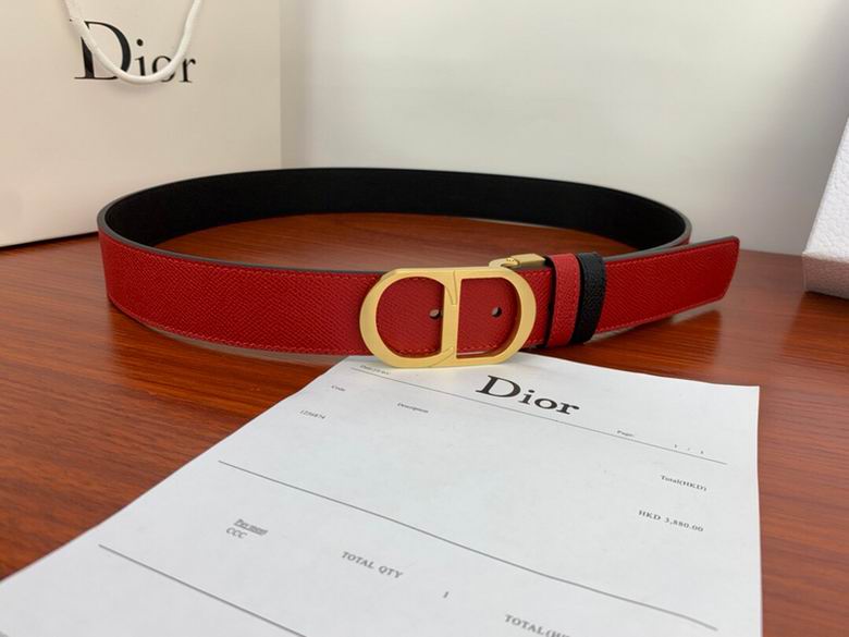 Dior Belt 34mmX95-110cm 7d (8)