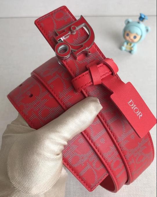 Dior Belt 34mmX95-125cm 7D (1)
