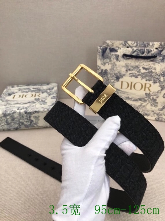 Dior Belt 34mmX95-125cm 7d (2)