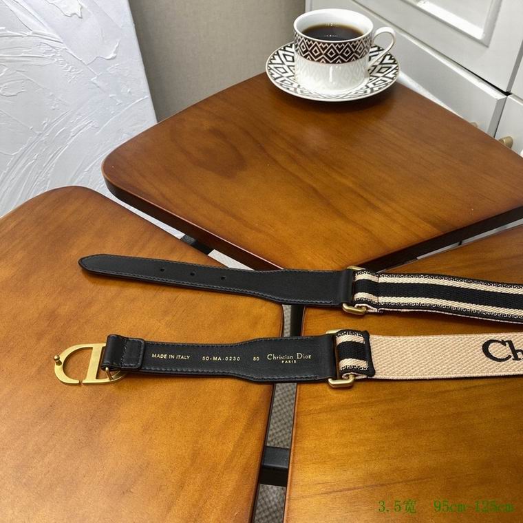 Dior Belt 35mmX95-125cm 7D (20)