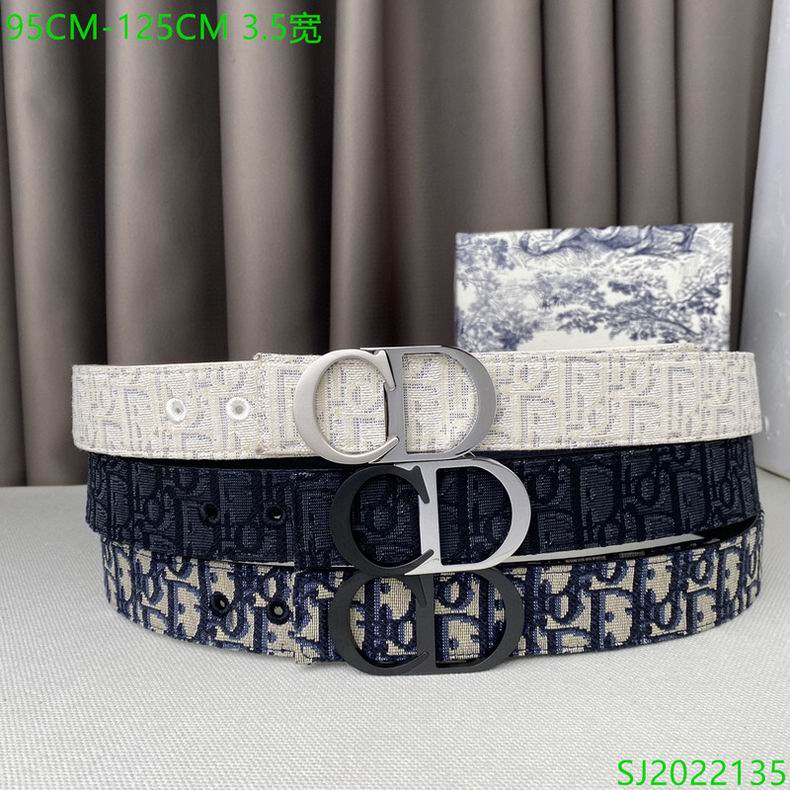 Dior Belt 35mmX95-125cm 7D (7)