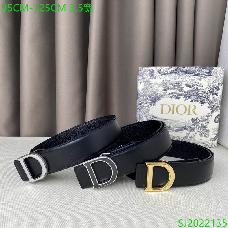 Dior Belt 35mmX95-125cm 7D (7)