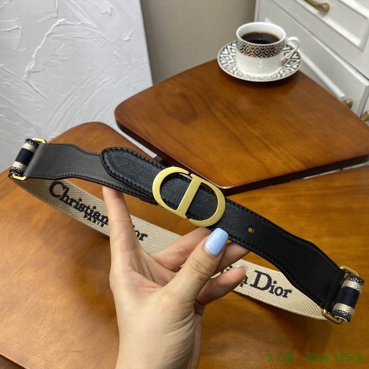 Dior Belt 35mmX95-125cm 7D (7)