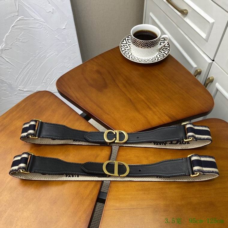 Dior Belt 35mmX95-125cm 7D (8)