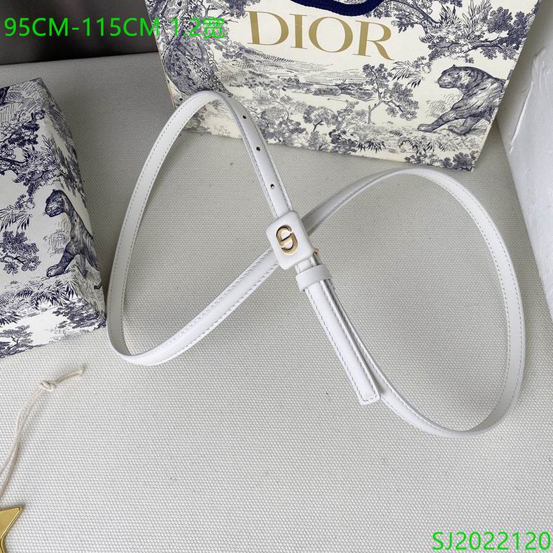 Dior belt 12mmX95-115cm 7D (10)