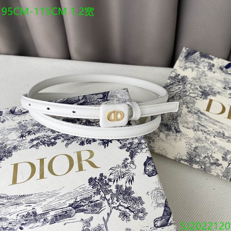 Dior belt 12mmX95-115cm 7D (9)