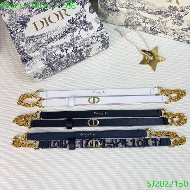 Dior belt 15mmX95-110cm 7D (12)