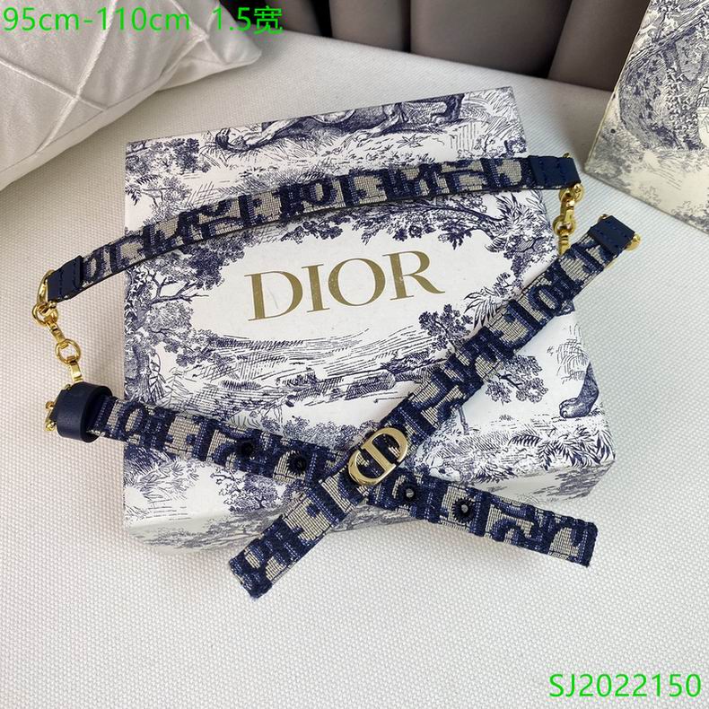 Dior belt 15mmX95-110cm 7D (3)