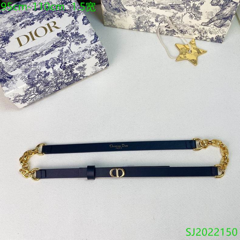 Dior belt 15mmX95-110cm 7D (6)