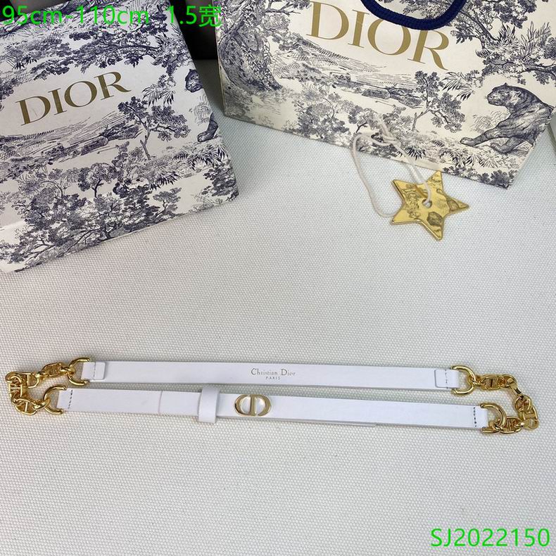 Dior belt 15mmX95-110cm 7D (9)