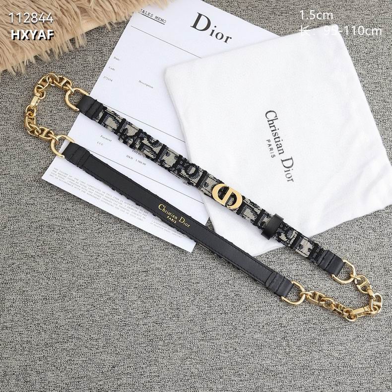 Dior belt 15mmX95-110cm 8L (1)