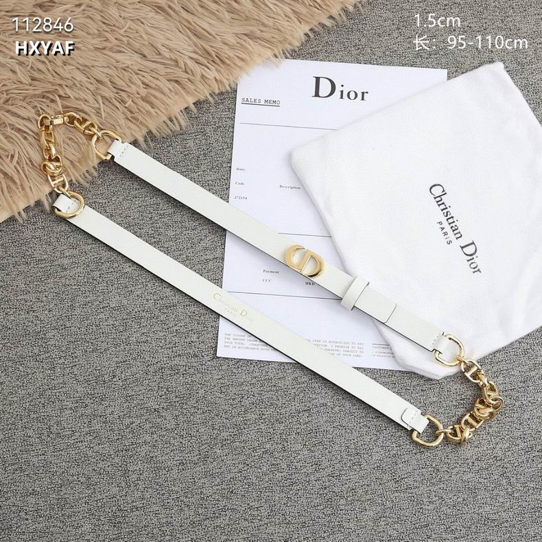 Dior belt 15mmX95-110cm 8L (13)