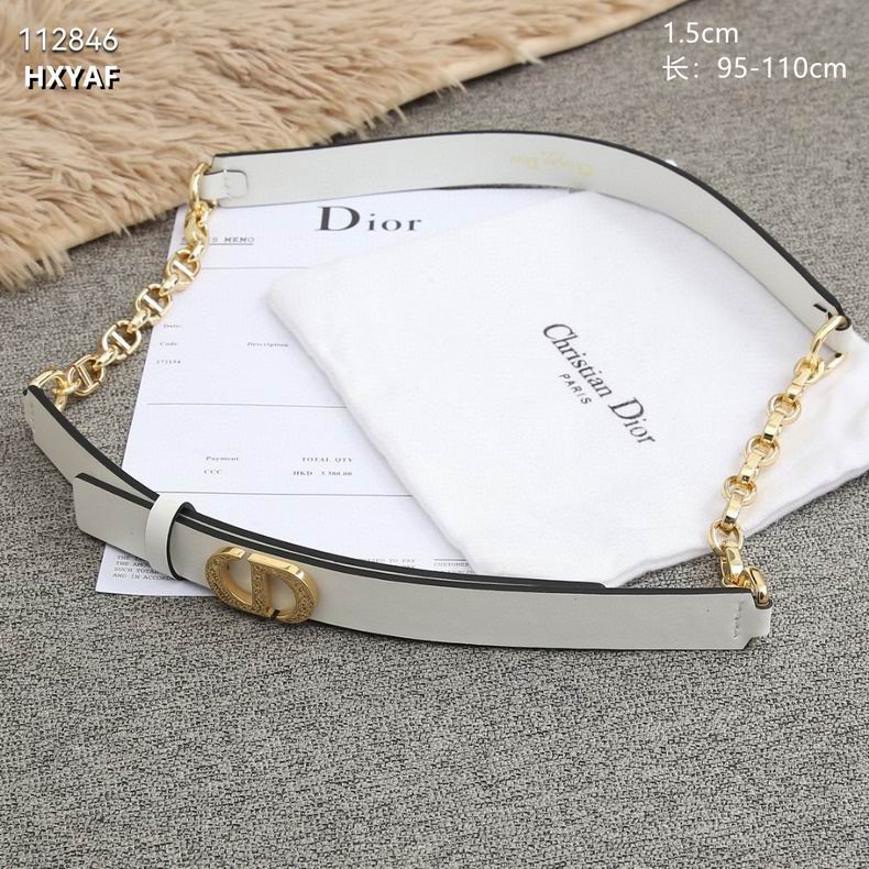 Dior belt 15mmX95-110cm 8L (15)