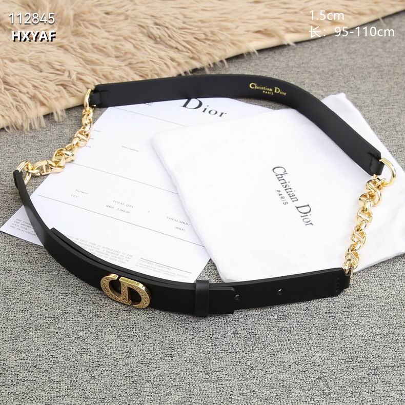Dior belt 15mmX95-110cm 8L (8)