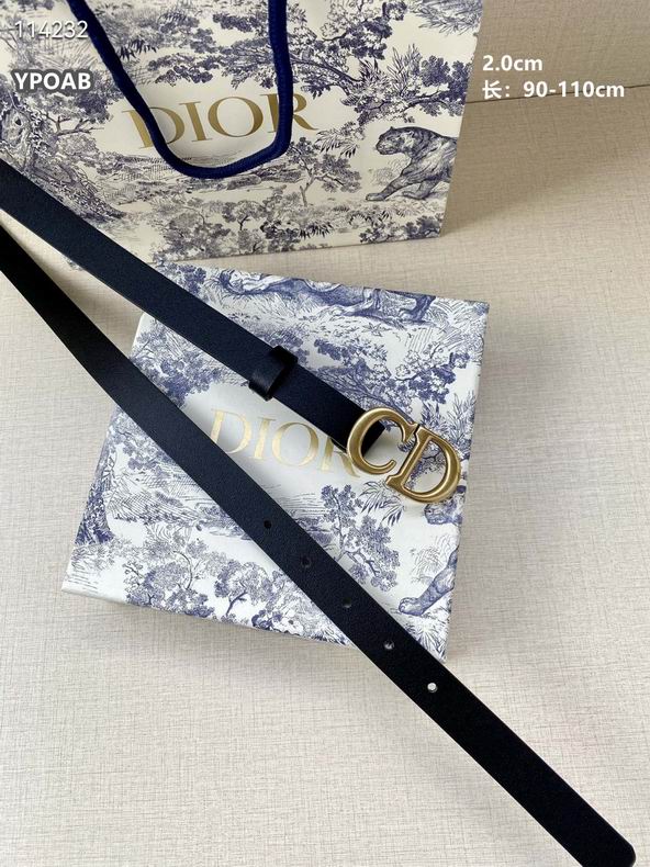 Dior belt 20mmX90-110cm 8L (13)
