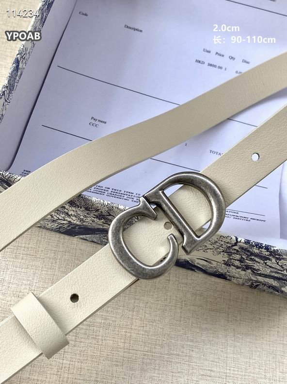 Dior belt 20mmX90-110cm 8L (22)