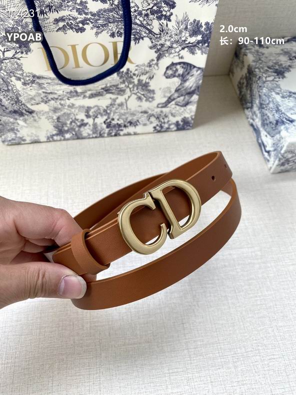 Dior belt 20mmX90-110cm 8L (5)