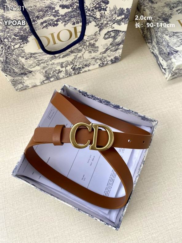 Dior belt 20mmX90-110cm 8L (7)