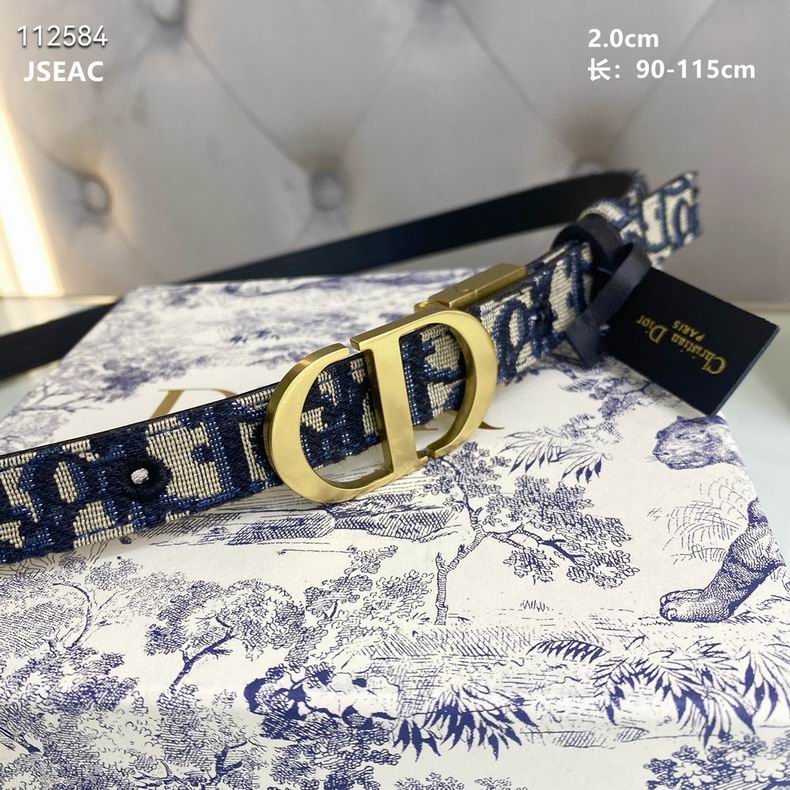 Dior belt 20mmX90-115cm 8L (1)