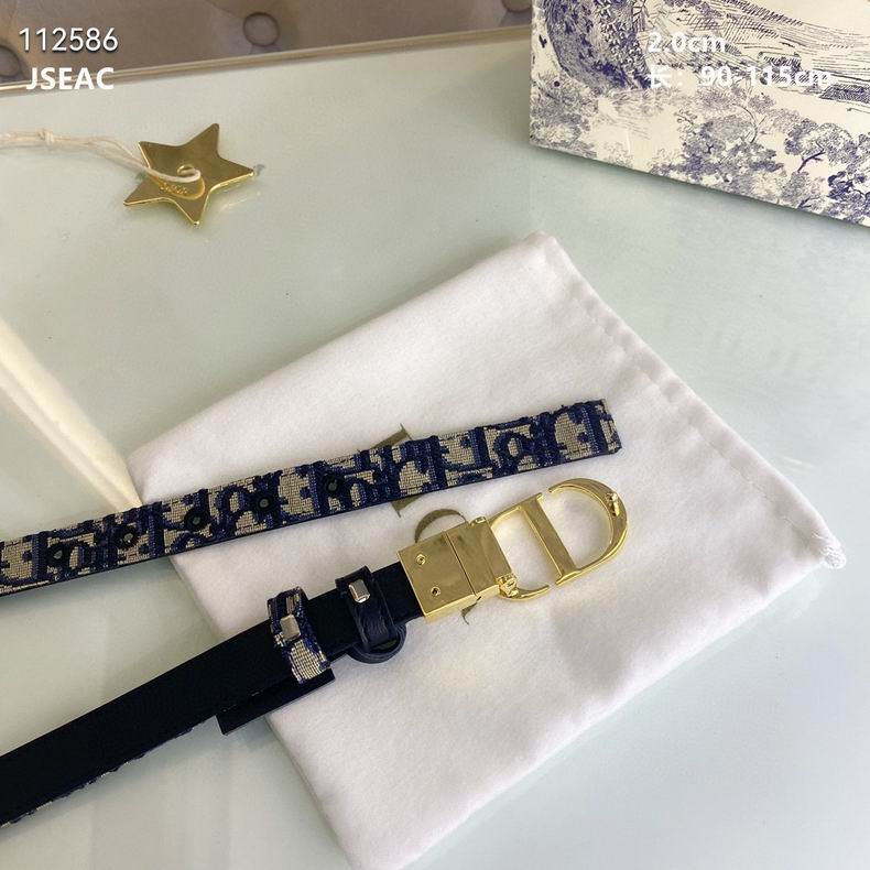 Dior belt 20mmX90-115cm 8L (12)