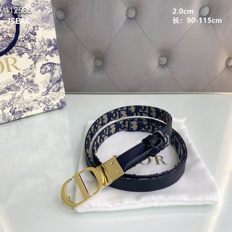 Dior belt 20mmX90-115cm 8L (14)