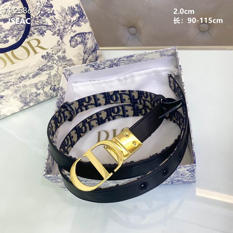 Dior belt 20mmX90-115cm 8L (15)