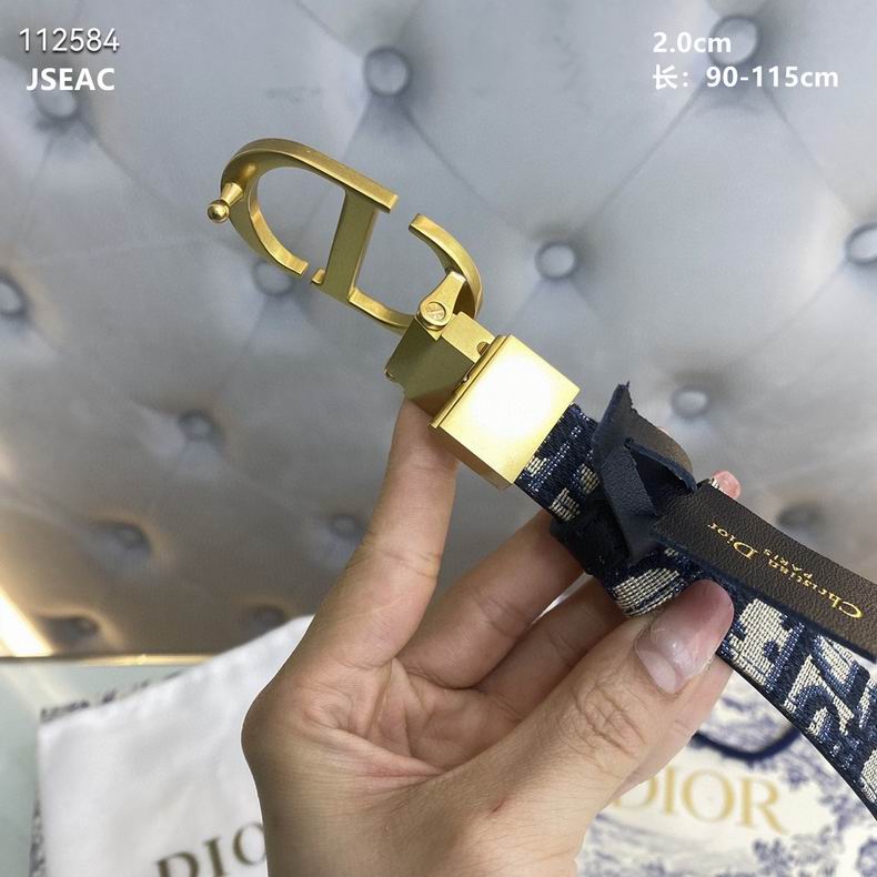 Dior belt 20mmX90-115cm 8L (3)