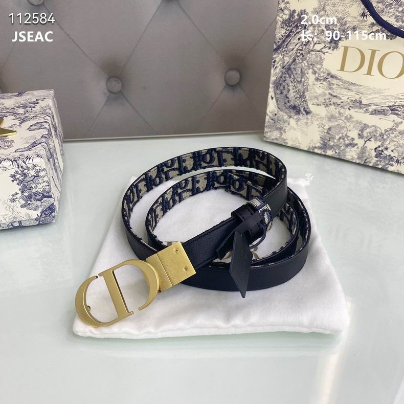Dior belt 20mmX90-115cm 8L (4)