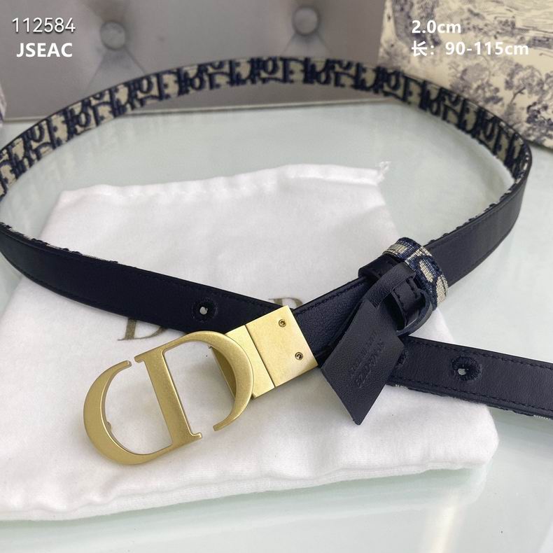 Dior belt 20mmX90-115cm 8L (5)