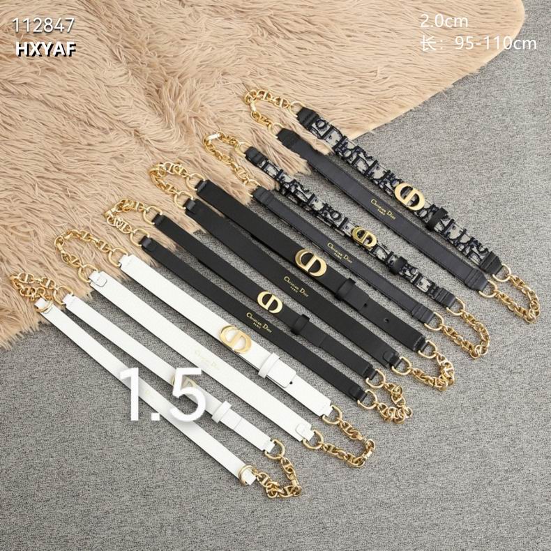 Dior belt 20mmX95-110cm 8L (1)