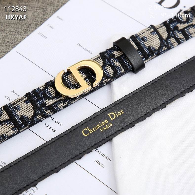 Dior belt 20mmX95-110cm 8L (3)