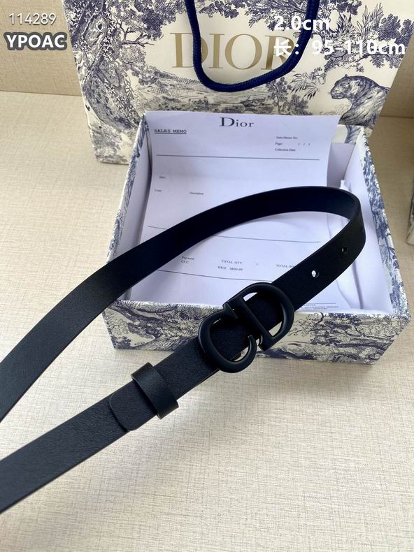 Dior belt 20mmX95-110cm 8L (8)