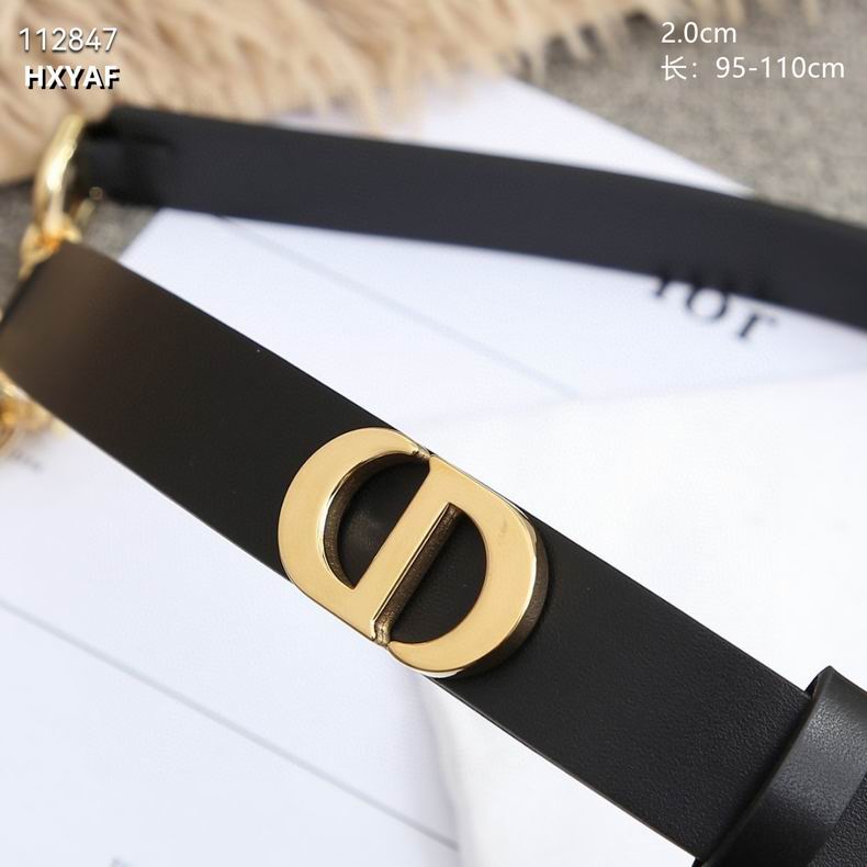 Dior belt 20mmX95-110cm 8L (8)