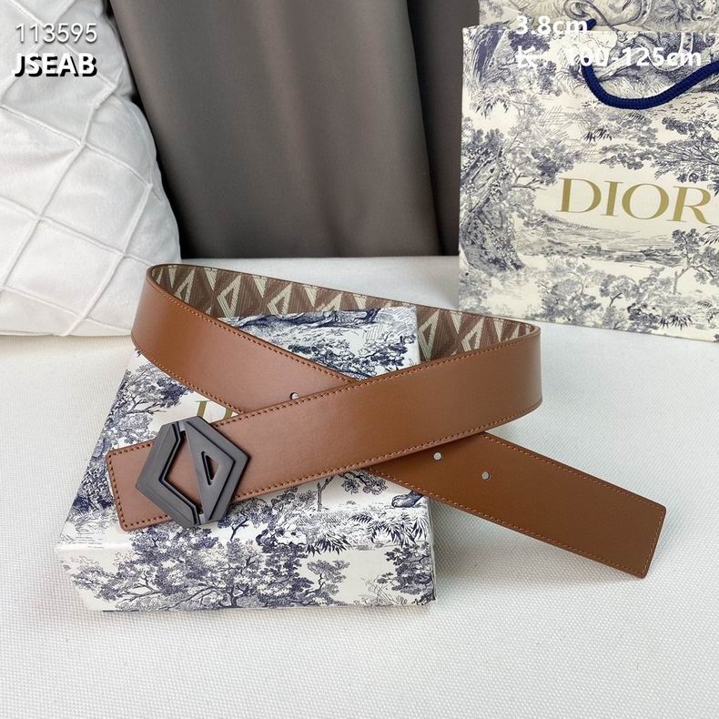 Dior belt 38mmX100-125cm 8L (1)