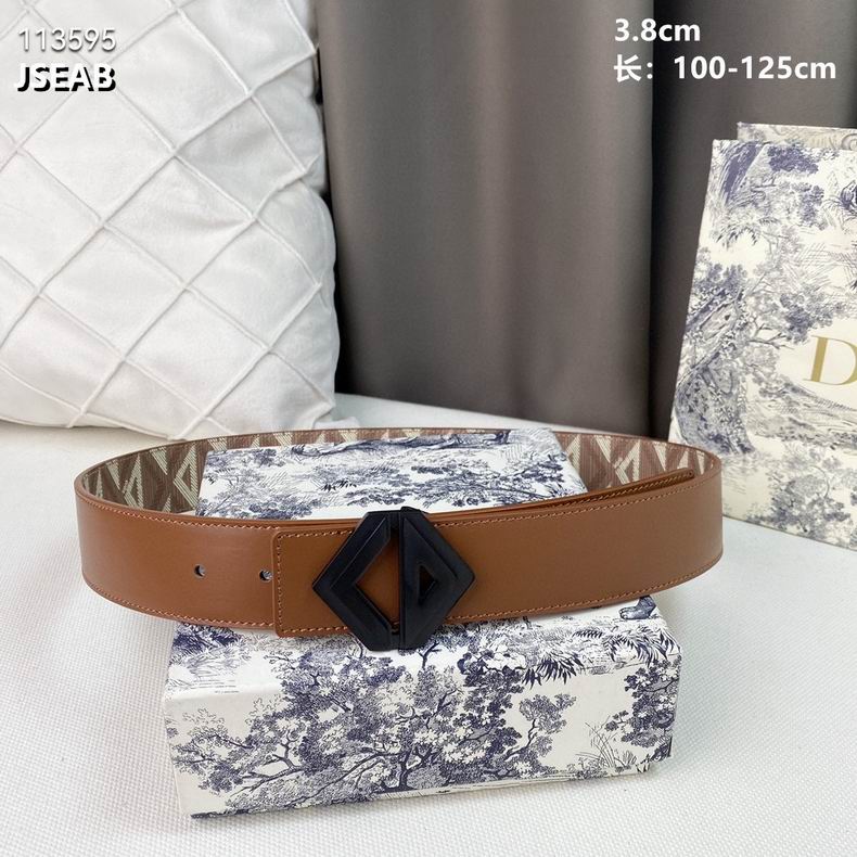 Dior belt 38mmX100-125cm 8L (2)
