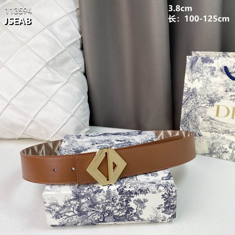 Dior belt 38mmX100-125cm 8L (39)