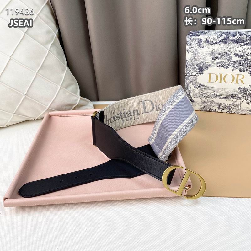 Dior belt 60mmX90-115cm 8L  (13)