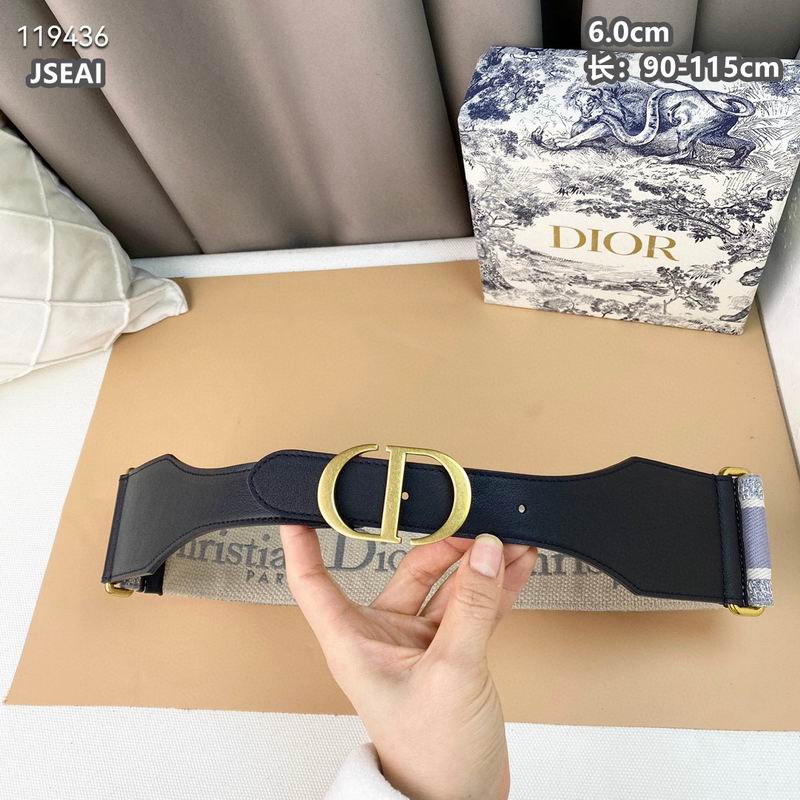 Dior belt 60mmX90-115cm 8L  (16)