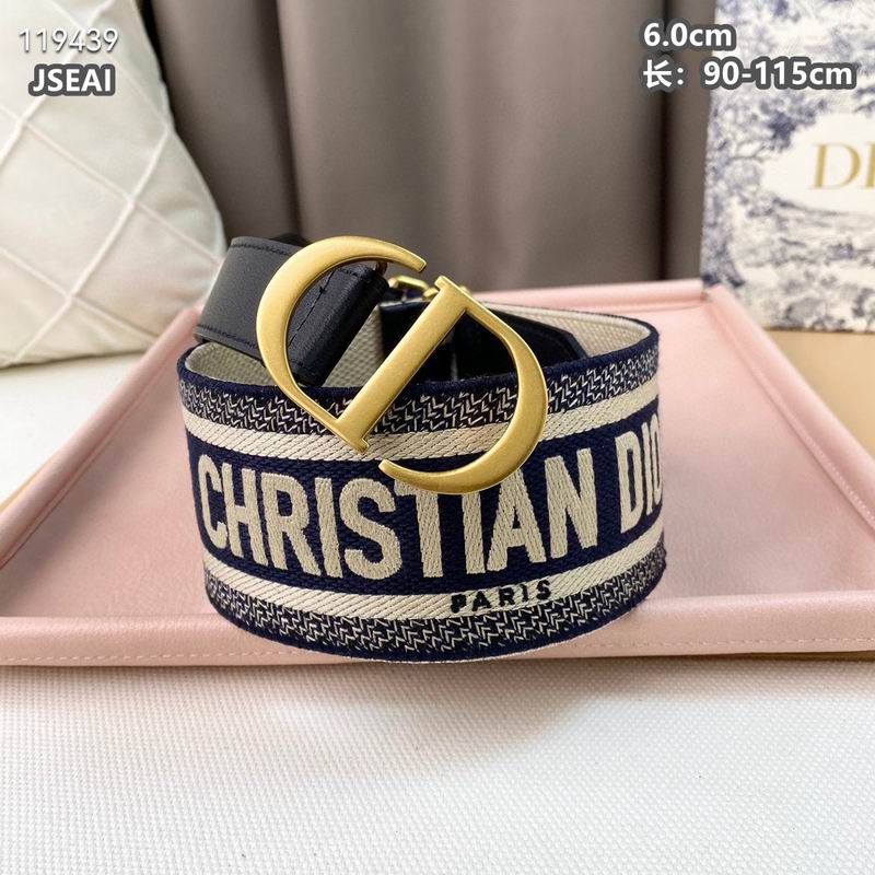 Dior belt 60mmX90-115cm 8L  (3)