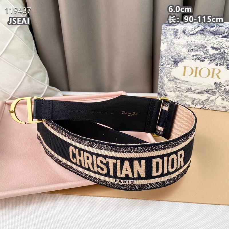 Dior belt 60mmX90-115cm 8L  (8)