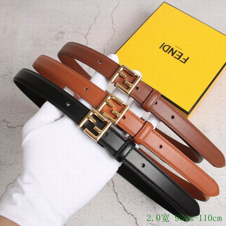 Fendi Belt 20mmX95-110CM 7D (13)