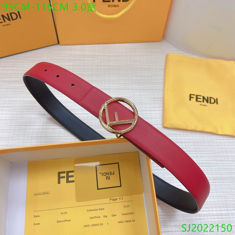 Fendi Belt 30mmX95-115cm 7D (12)