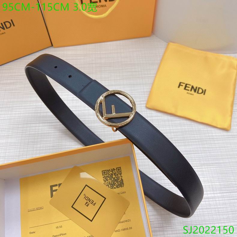 Fendi Belt 30mmX95-115cm 7D (2)