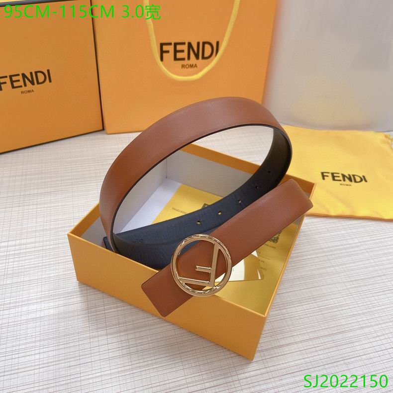 Fendi Belt 30mmX95-115cm 7D (25)