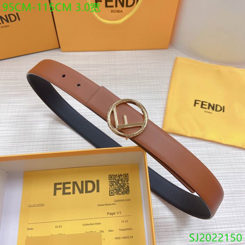 Fendi Belt 30mmX95-115cm 7D (26)