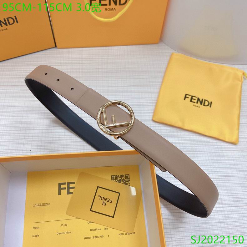 Fendi Belt 30mmX95-115cm 7D (4)