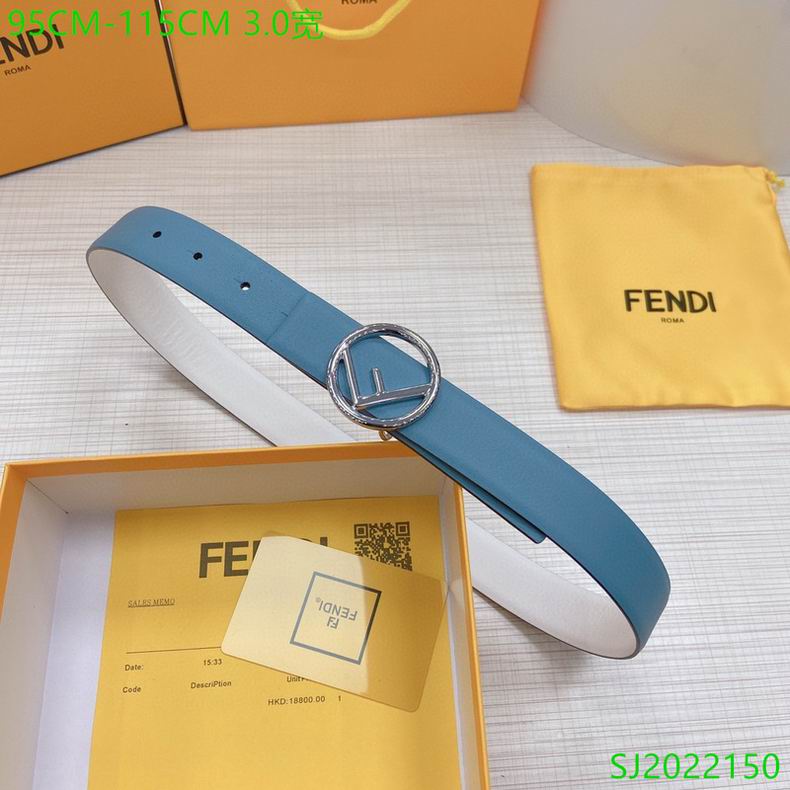 Fendi Belt 30mmX95-115cm 7D (6)