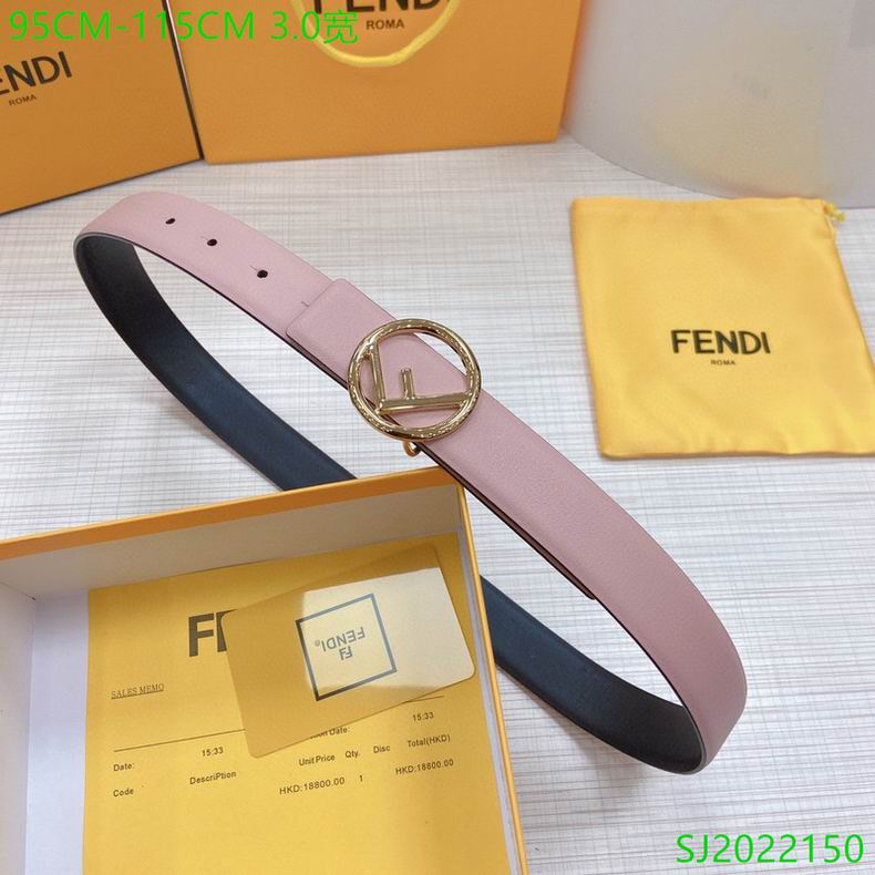 Fendi Belt 30mmX95-115cm 7D (8)