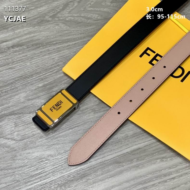 Fendi Belt 30mmX95-115cm 8L (1)