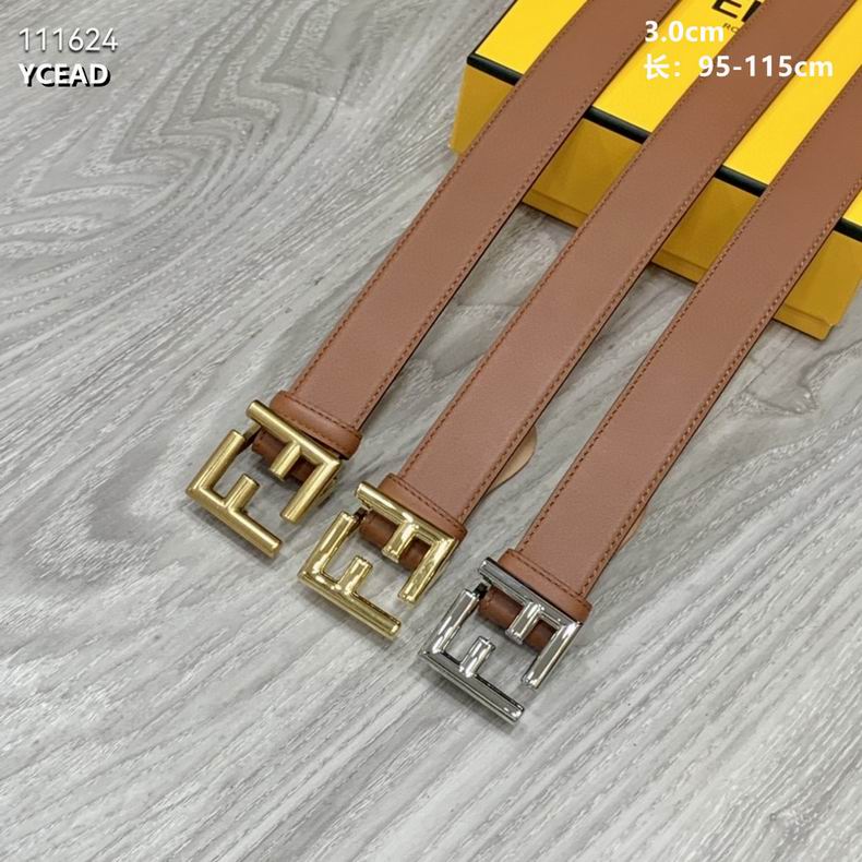 Fendi Belt 30mmX95-115cm 8L (10)